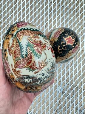Chinese Ceramic Dragon Eggs